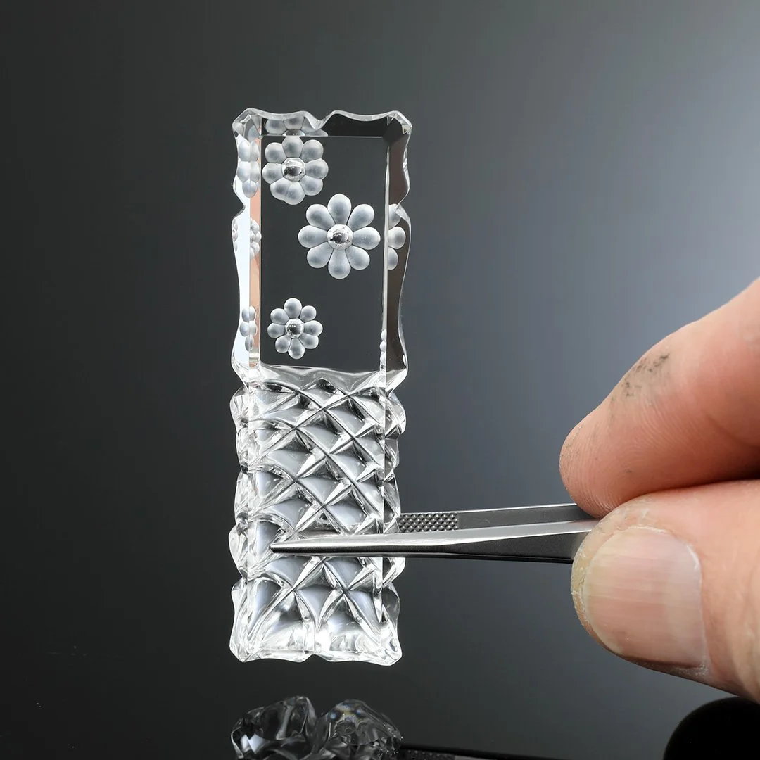 Rock Crystal - Chrysanthemum Dragon - 117.45ct