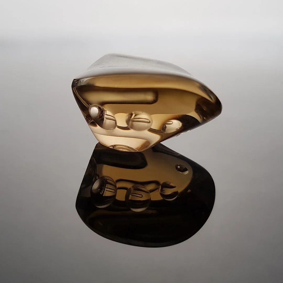 Bespoke Gems - Smokey Quartz - Liquid Light - 50.88ct by Doug Menadue
