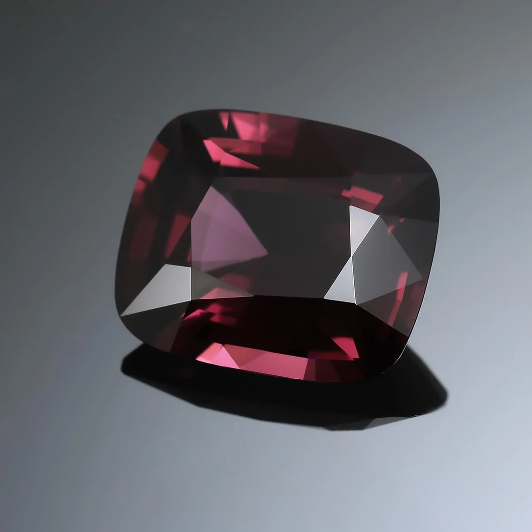 Burmese Purple Spinel - Rectangle Cushion - 10.34ct