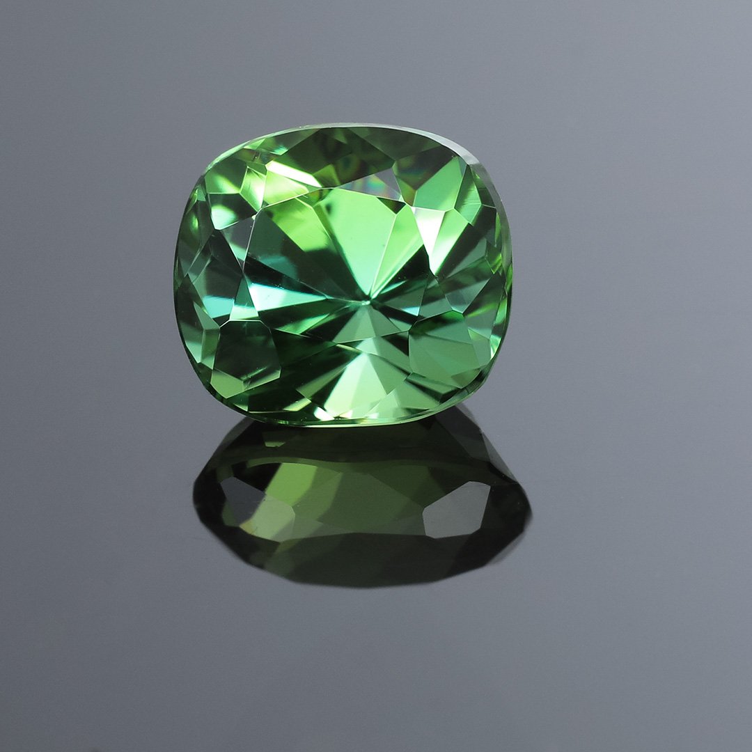 Brazilian Green Tourmaline - Rectangle Cushion - 2.85ct