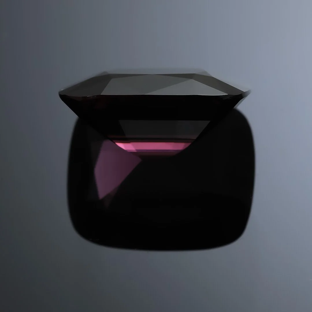Burmese Purple Spinel - Rectangle Cushion - 10.34ct