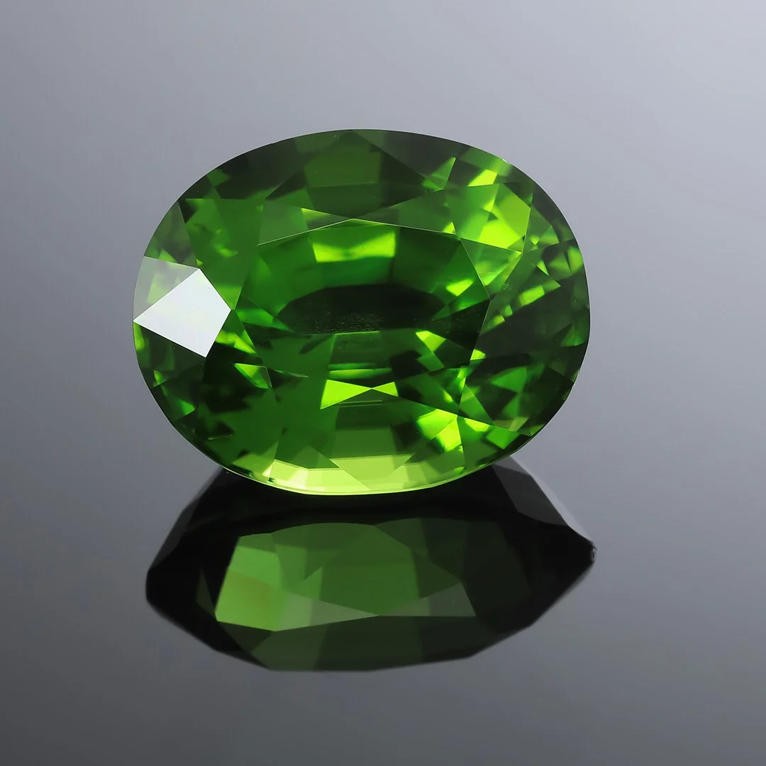 Burmese Peridot - Oval - 20.69ct