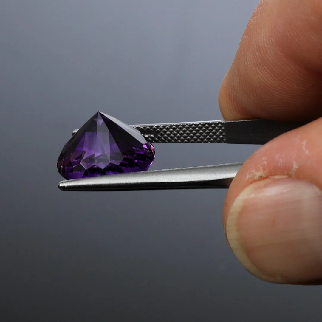 Australian Binbee Amethyst - Supernova Round - 7.81ct