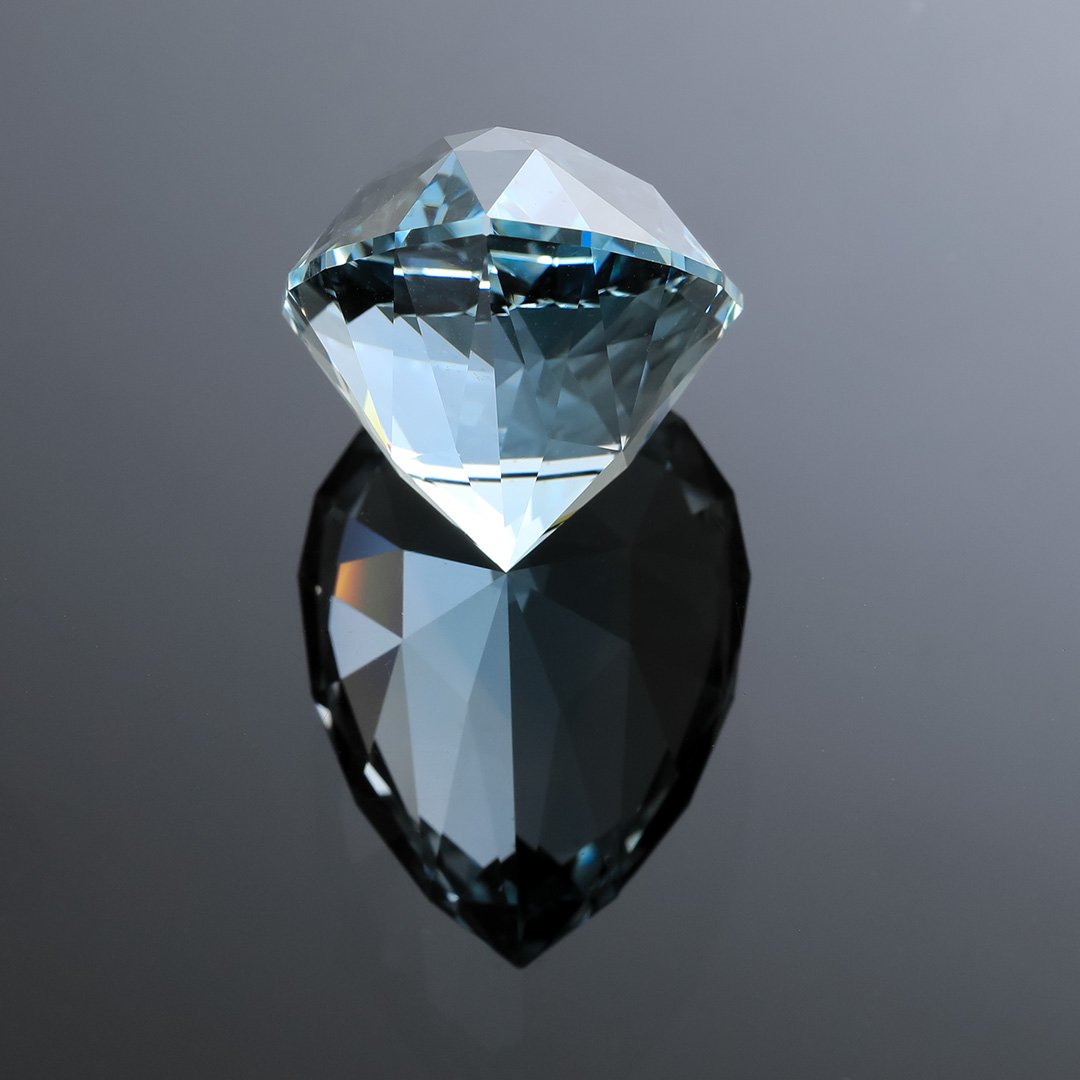 Australian O'Briens Creek Natural Blue Topaz - Supernova Pear - 43.06ct