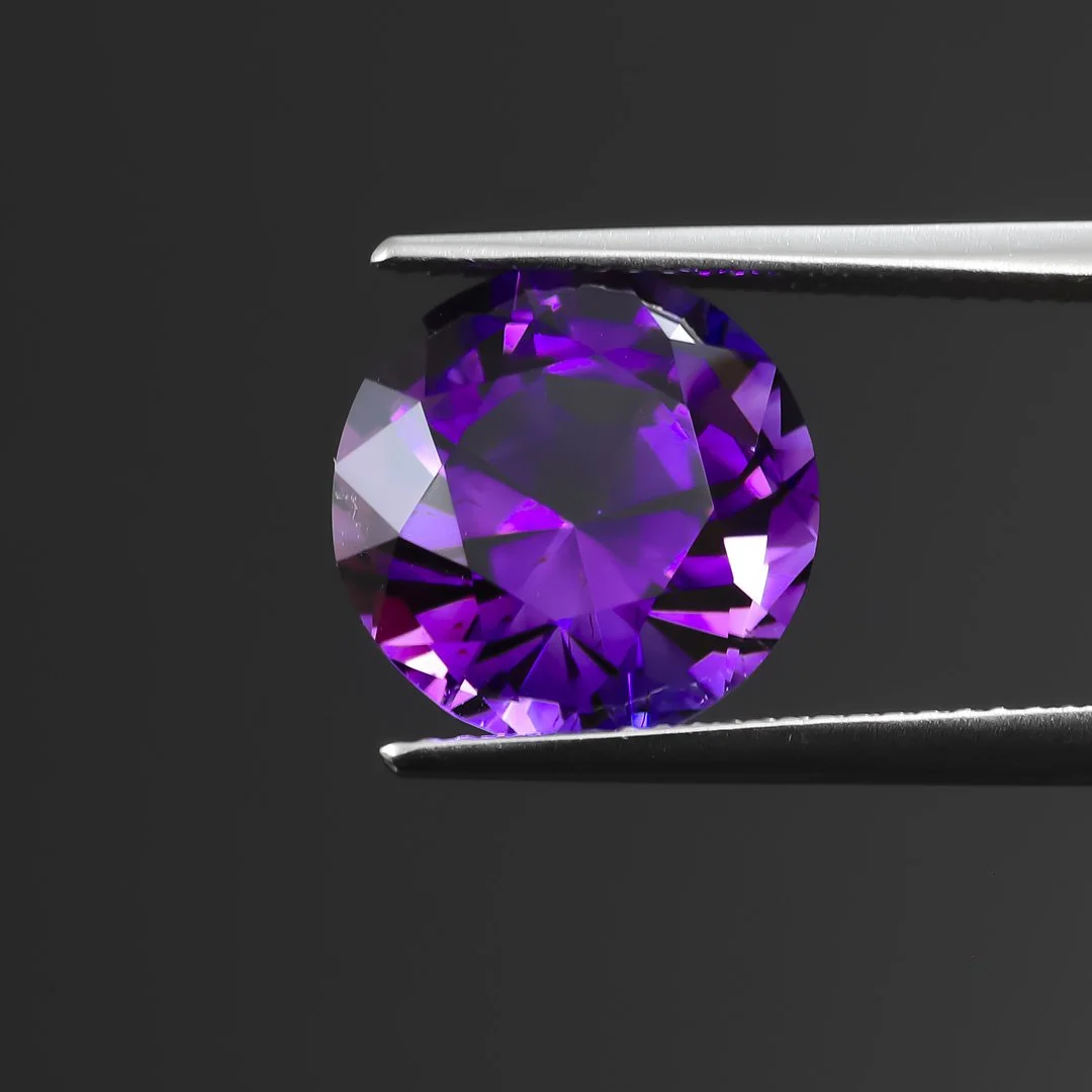 Australian Binbee Amethyst - Supernova Round - 6.17ct