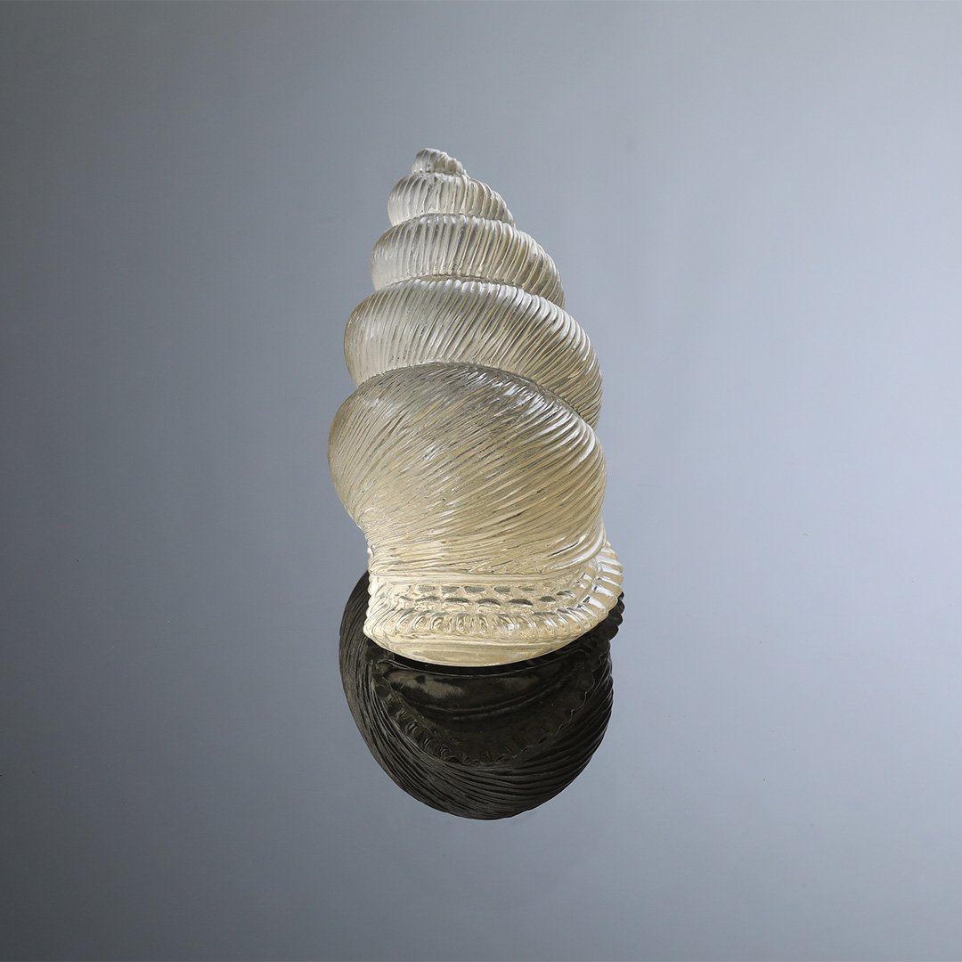 Australian Smoky Quartz - Snail Carving - 131.15ct