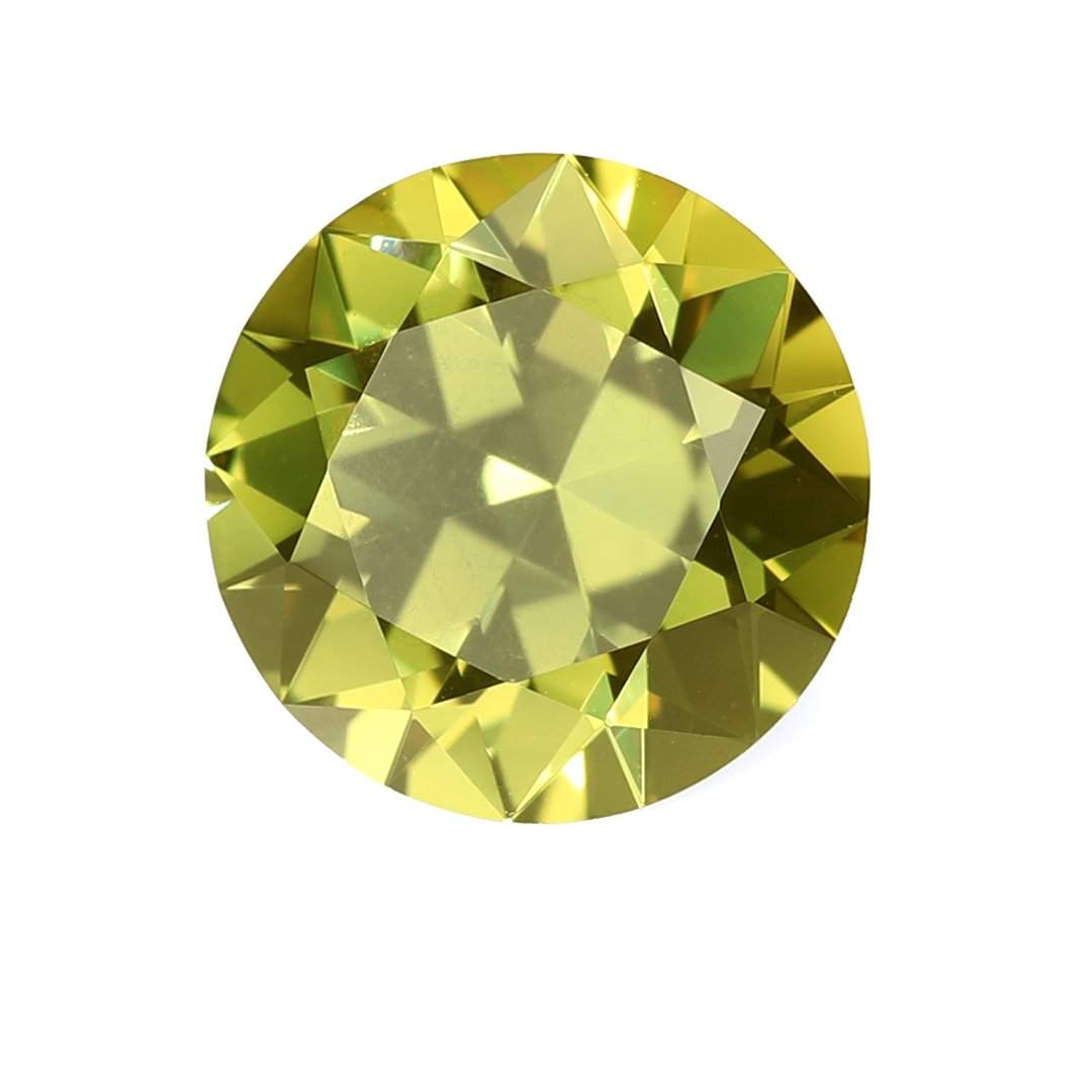 Bespoke Gems - Australian Wattle Yellow Sapphire - Round Brilliant - 2.69ct