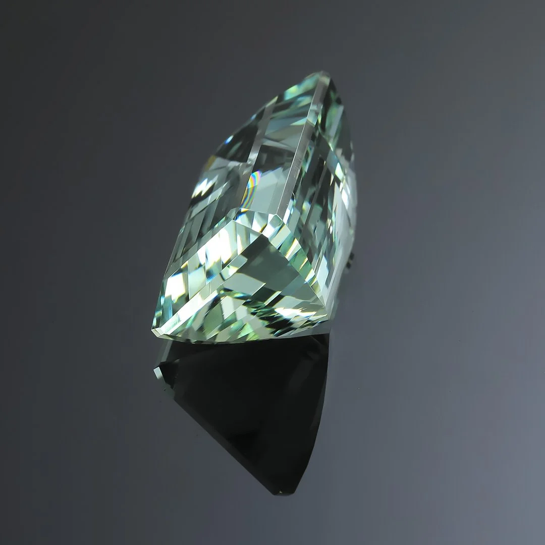 Indian Seafoam Green Beryl - Emerald Cut - 18.95ct