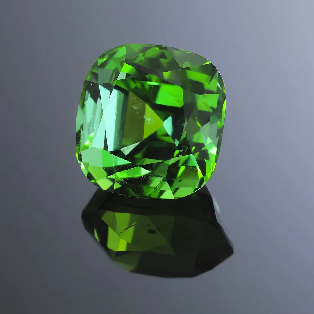 Afghanistan Green Tourmaline - Cushion - 16.29ct