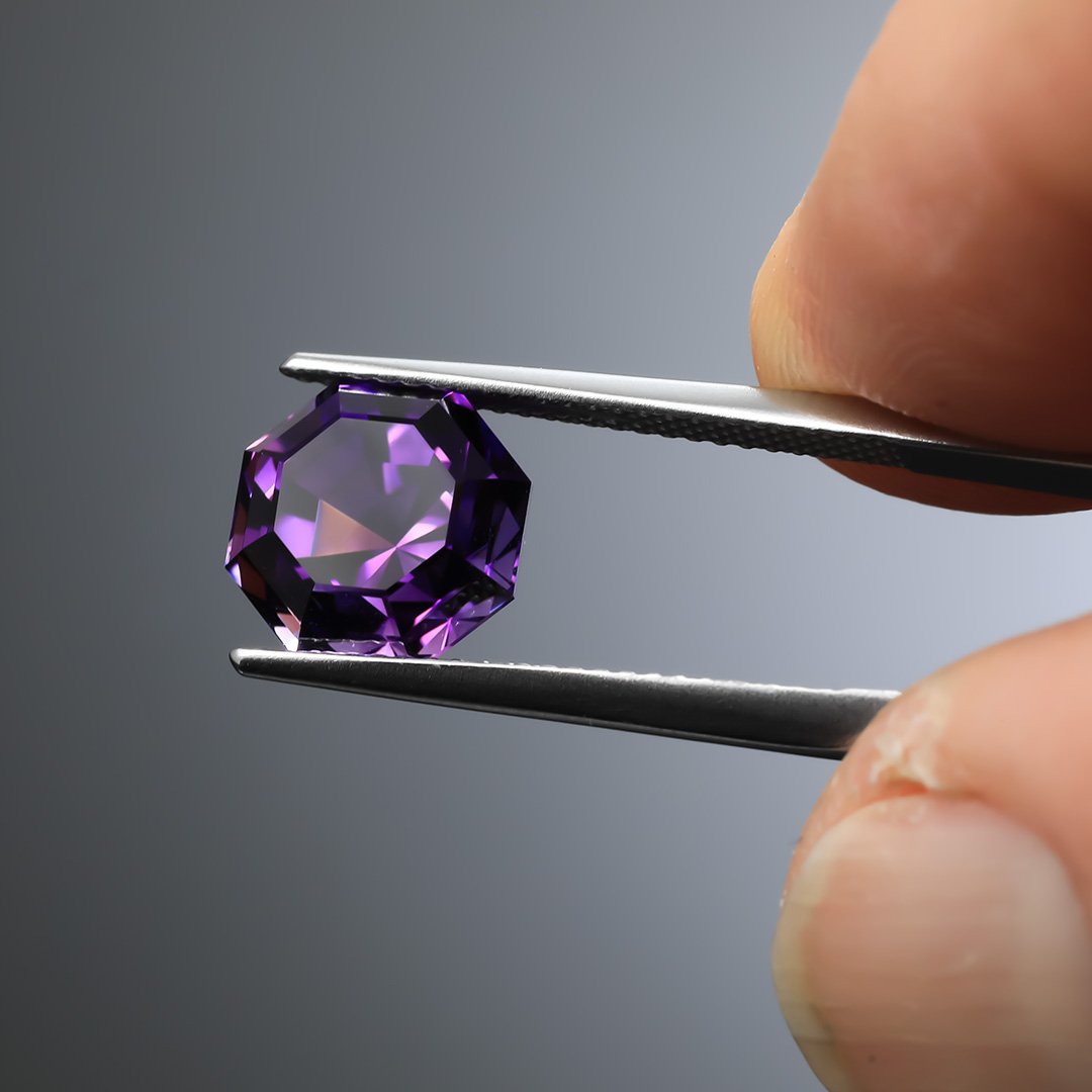Australian Binbee Amethyst - Hex Step Cut - 4.05ct