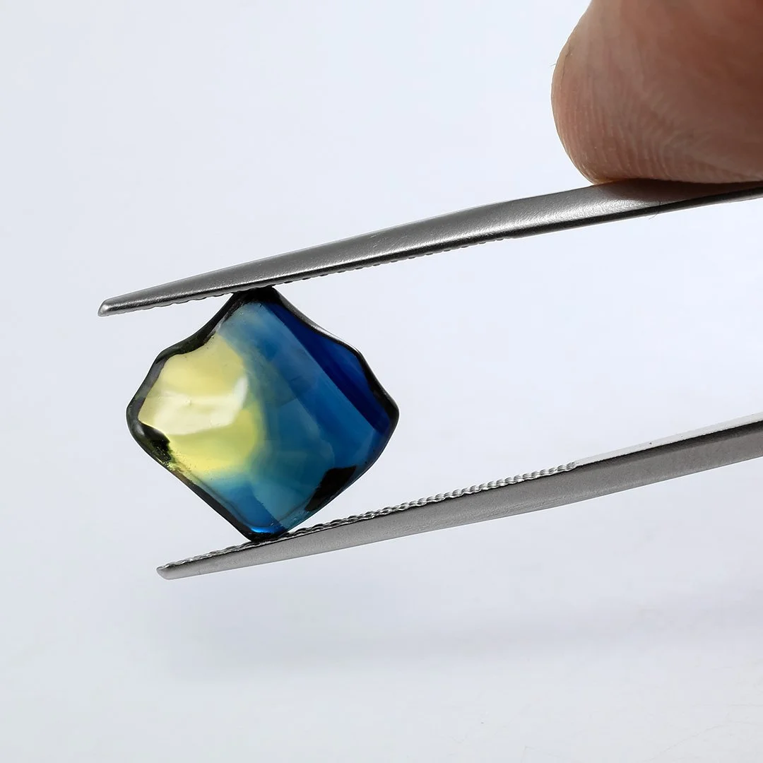Australian Parti Sapphire - Skin Polish - 4.93ct