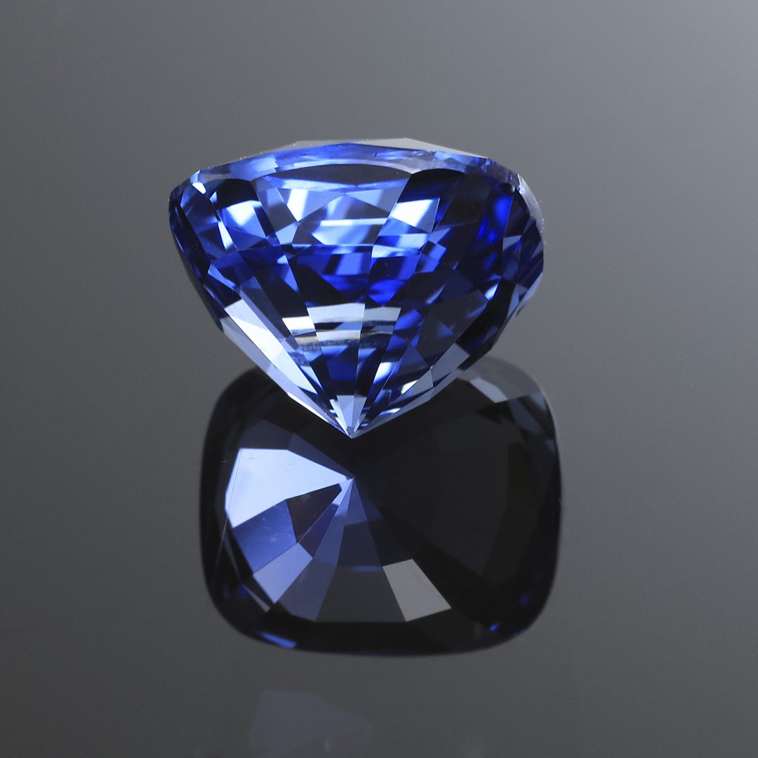Ceylon Blue Sapphire - Rectangle Cushion - 6.34ct