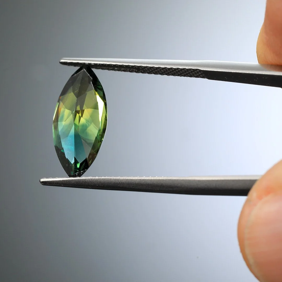 Australian Parti Sapphire - Marquise - 4.15ct