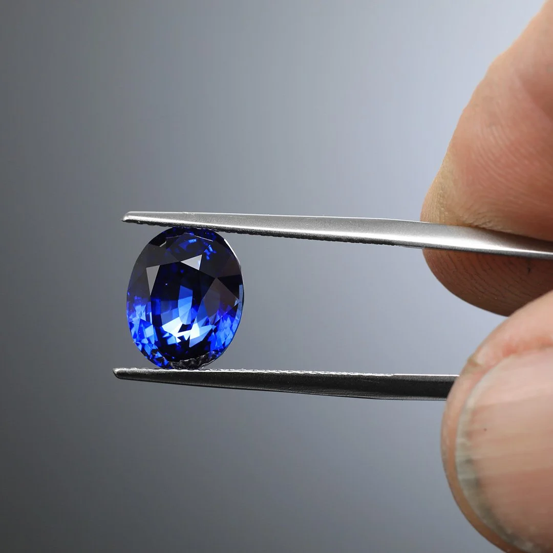 Ceylon Royal Blue Sapphire - Oval - 5.22ct