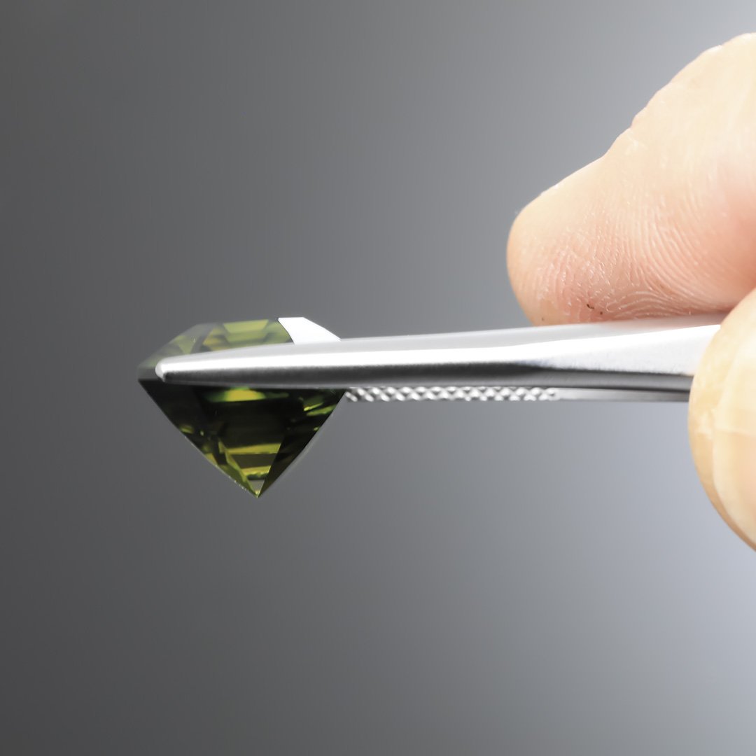 Australian Parti Sapphire - Emerald Cut - 21.66ct