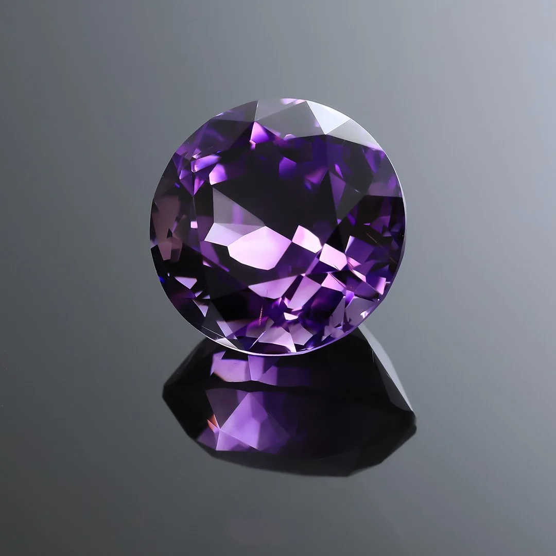Australian Binbee Amethyst - Supernova Round - 6.57ct