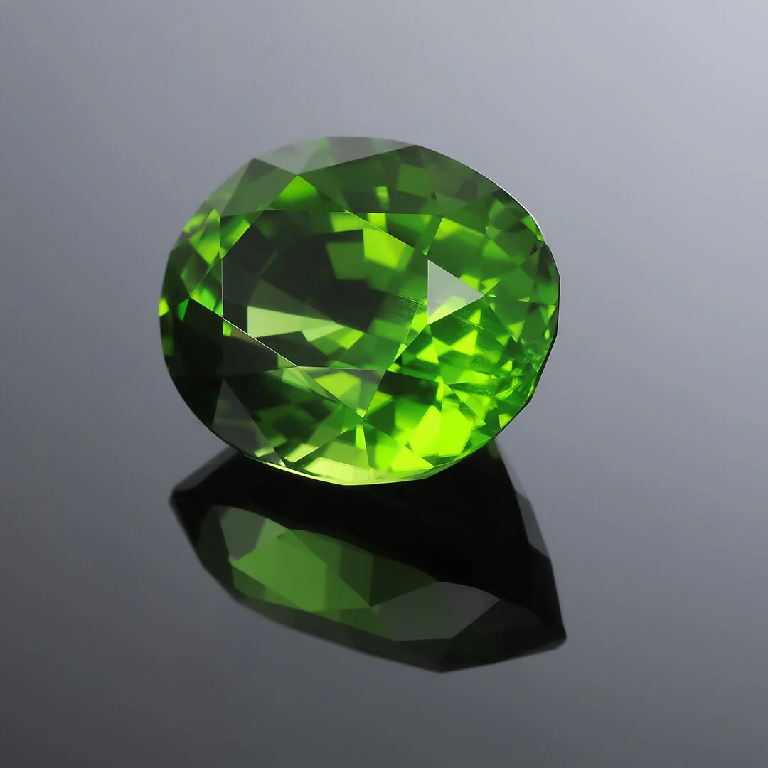 Burmese Peridot - Oval - 20.69ct