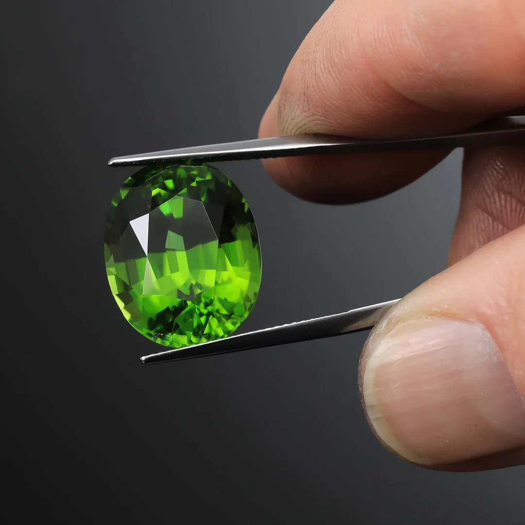 Burmese Peridot - Oval - 20.69ct