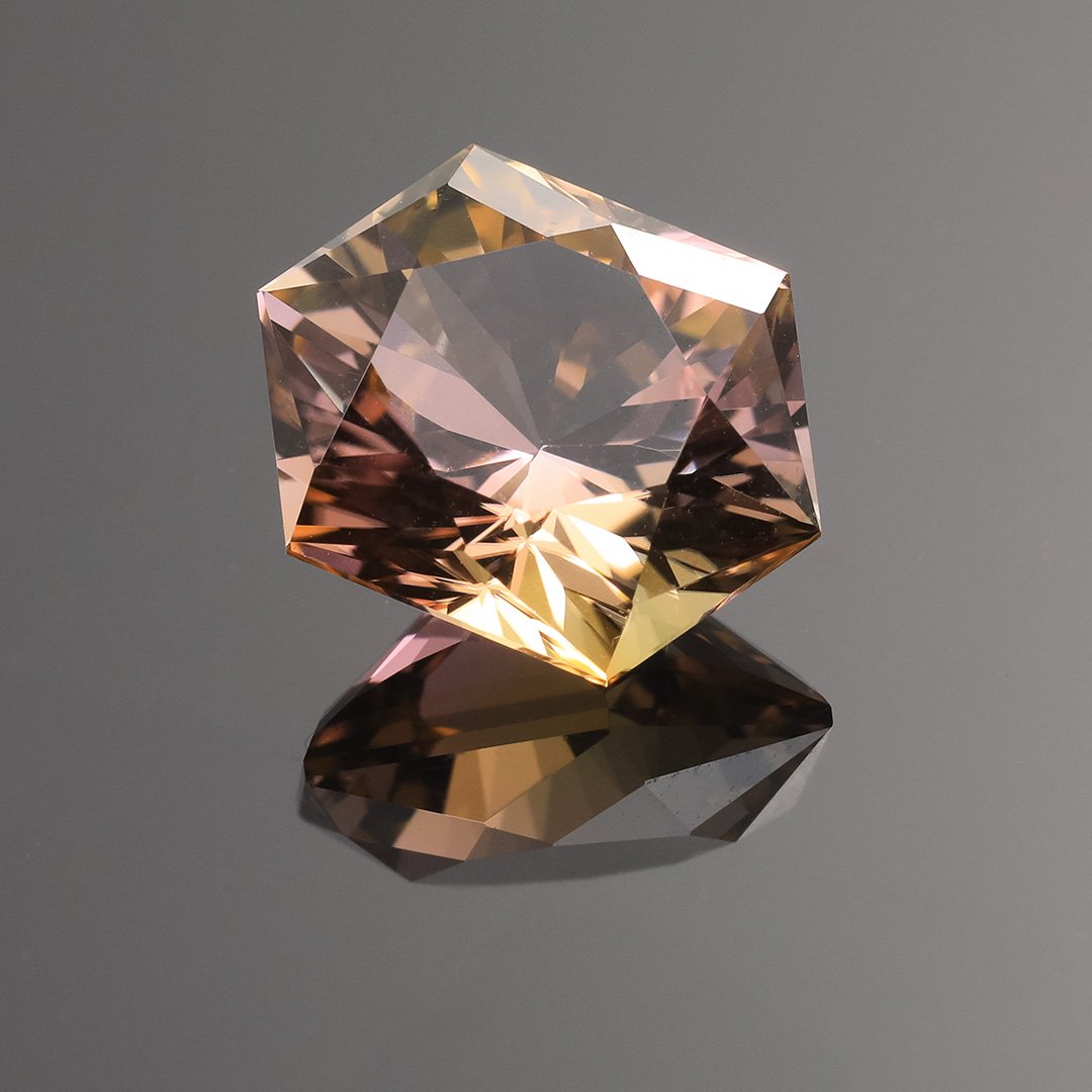 Bicolour Tourmaline - Hexburst - 4.65ct