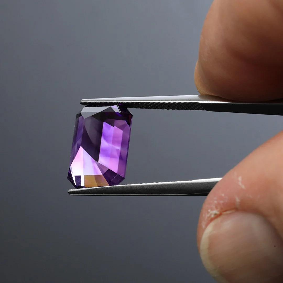Australian Binbee Amethyst - Emerald Cut - 7.79ct