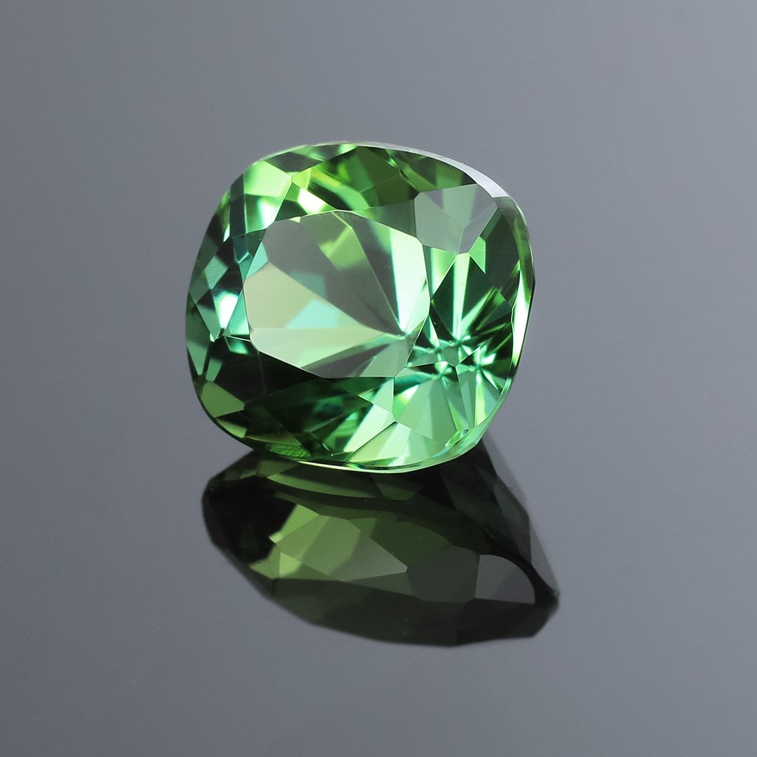 Brazilian Green Tourmaline - Rectangle Cushion - 2.85ct