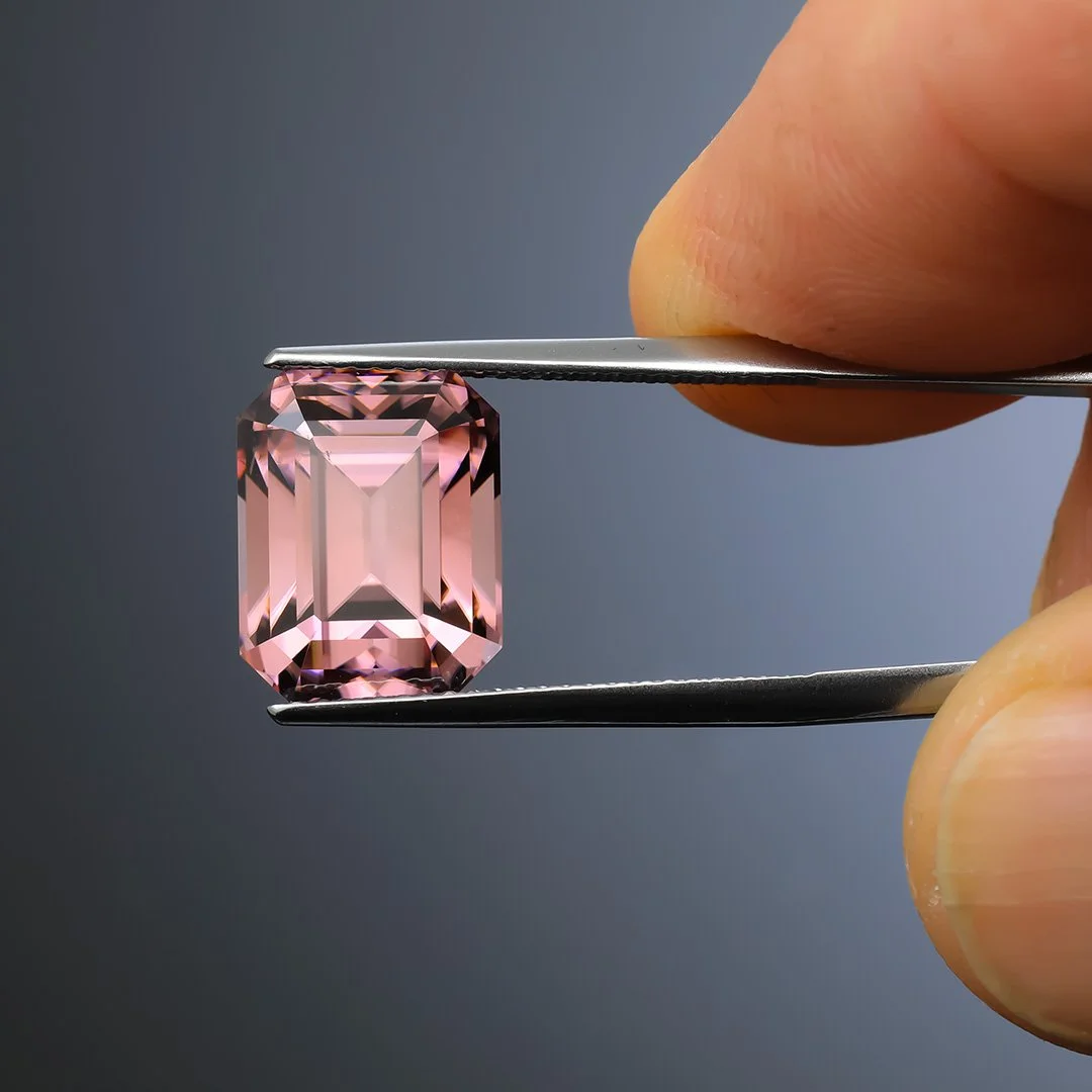 Australian Mud Tank Zircon - Emerald Cut - 12.16ct