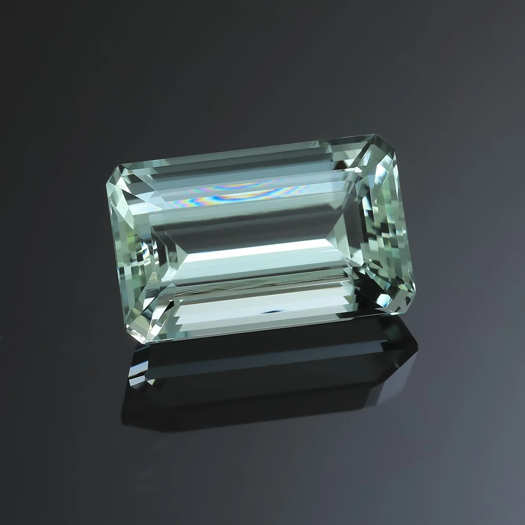 Indian Seafoam Green Beryl - Emerald Cut - 18.95ct