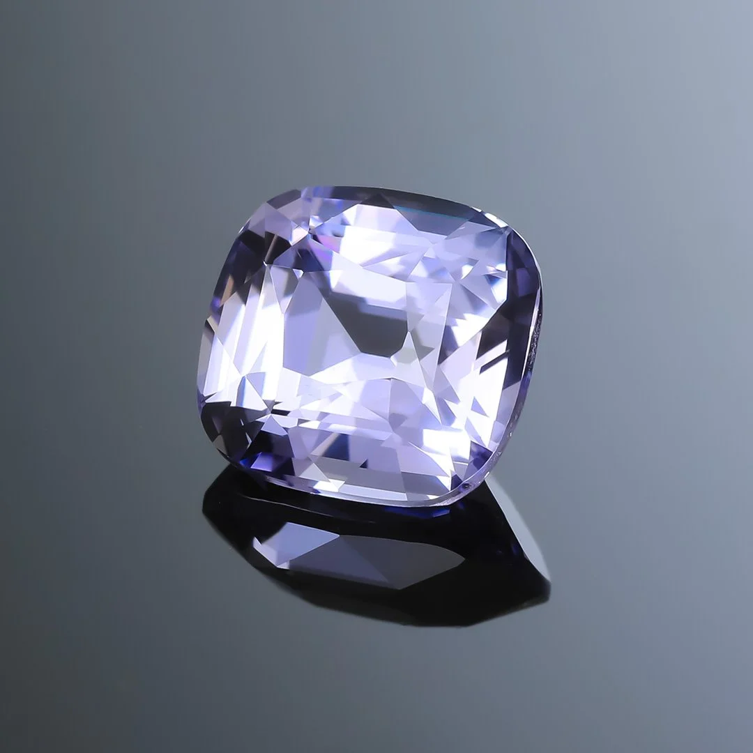 Ceylon Lilac Sapphire - Square Cushion - 2.10ct