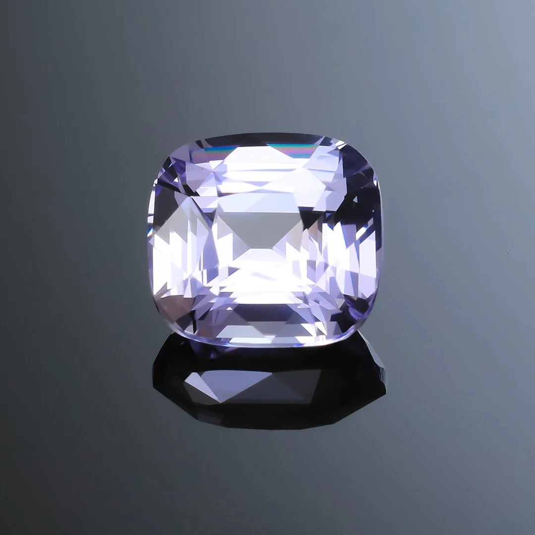 Ceylon Lilac Sapphire - Square Cushion - 2.10ct