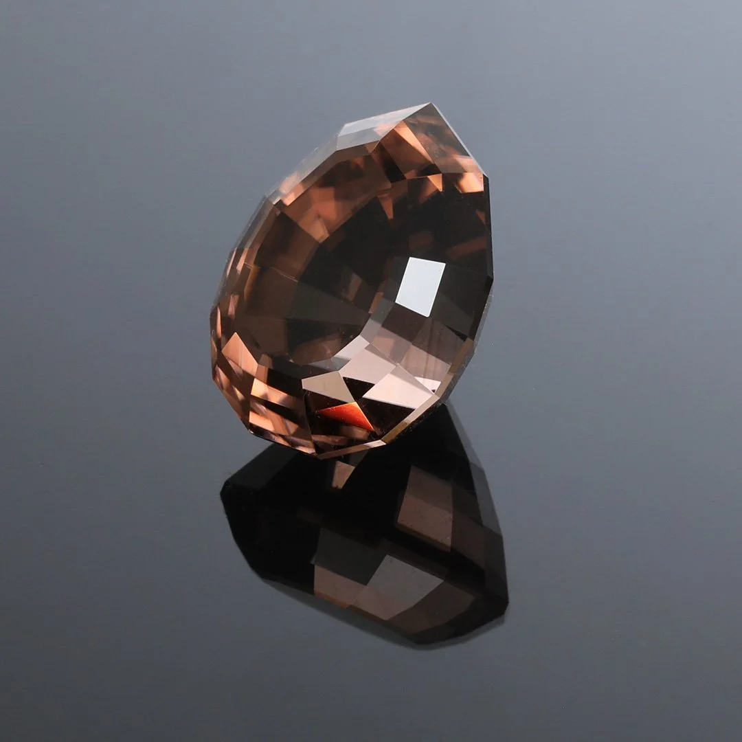 Australian Mud Tank Zircon - Oval Pear - 12.66ct
