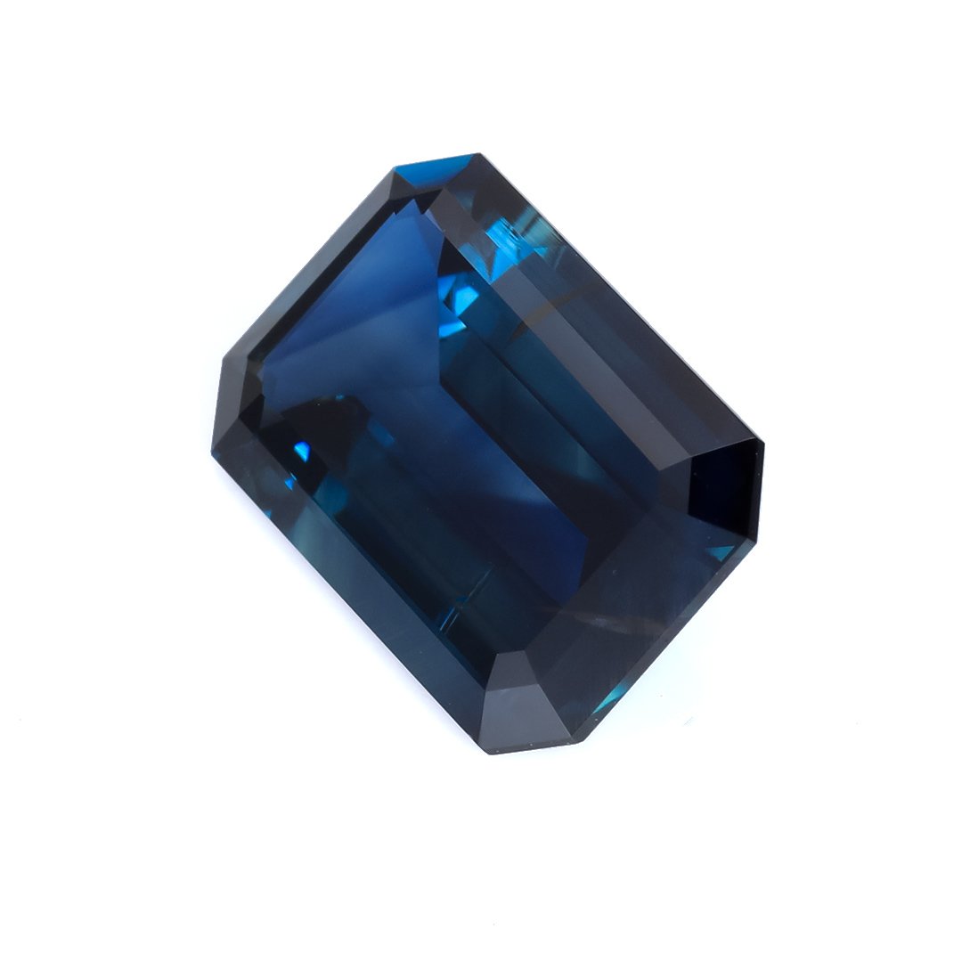 Bespoke Gems - Australian Blue Sapphire - Emerald Cut - 6.11ct