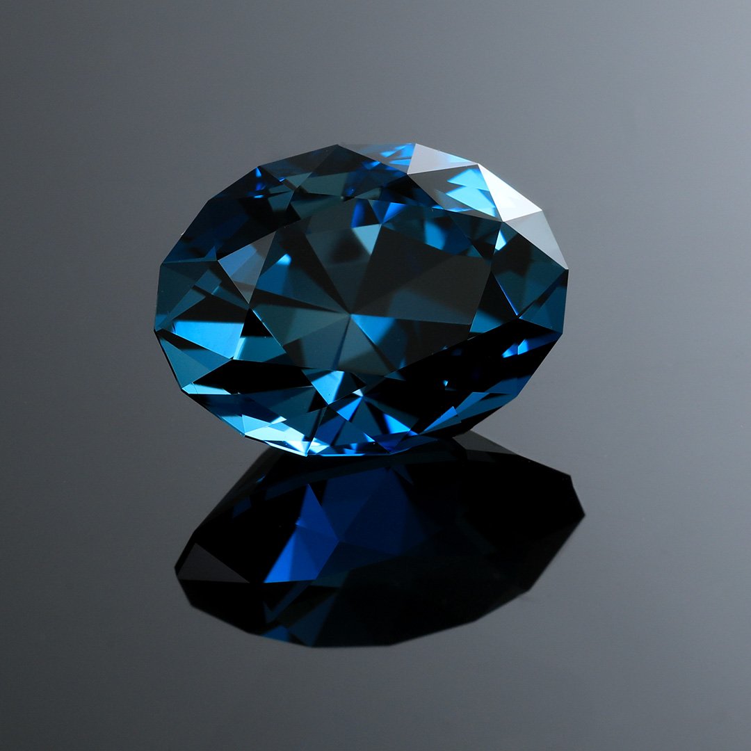 Brazilian London Blue Topaz - Supernova Oval - 7.47ct