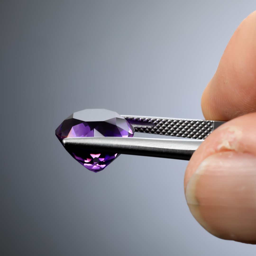 Australian Binbee Amethyst - Supernova Round - 6.57ct