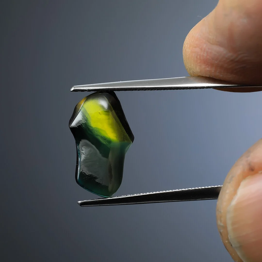 Australian Parti Sapphire - Skin Polish - 4.71ct