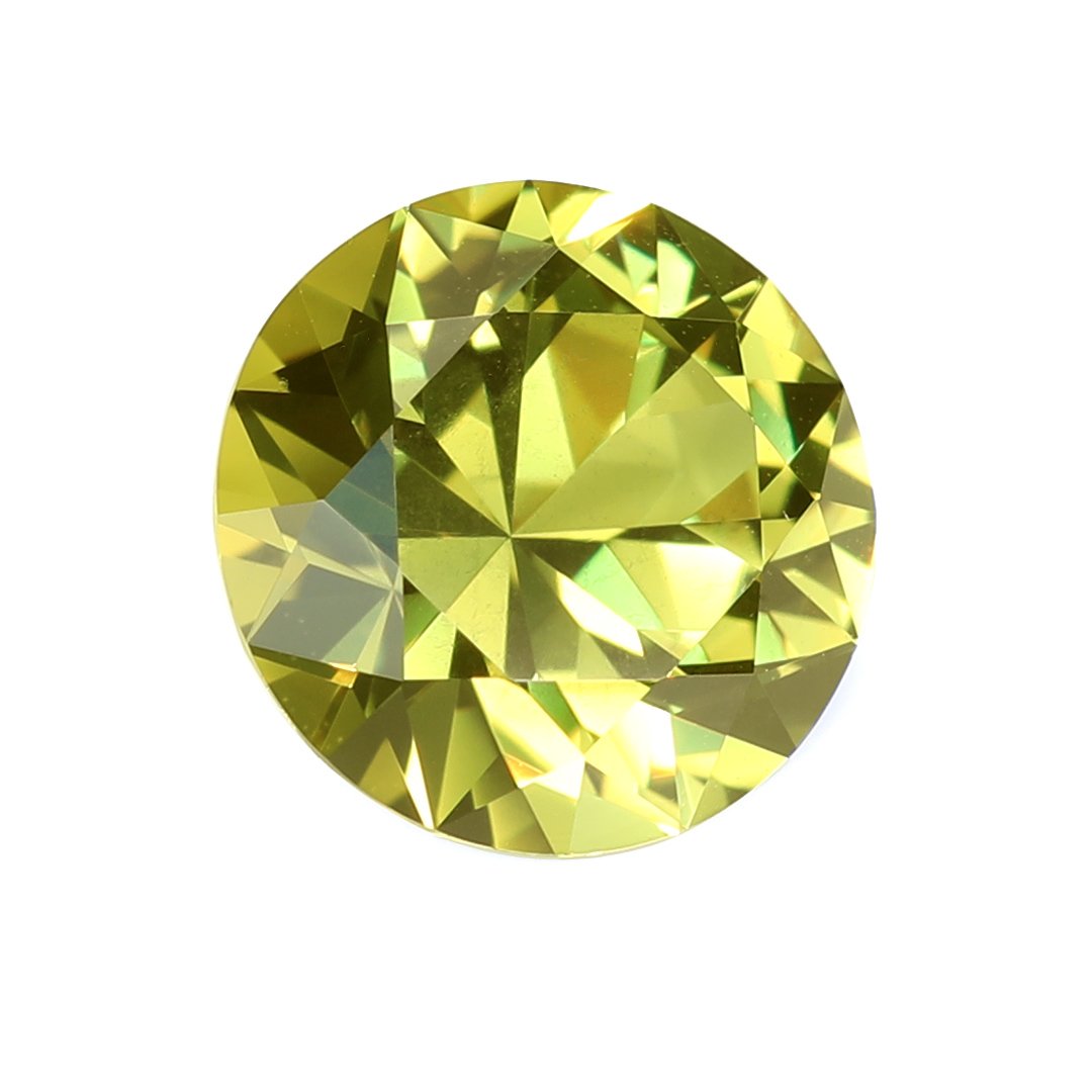 Bespoke Gems - Australian Wattle Yellow Sapphire - Round Brilliant - 2.69ct