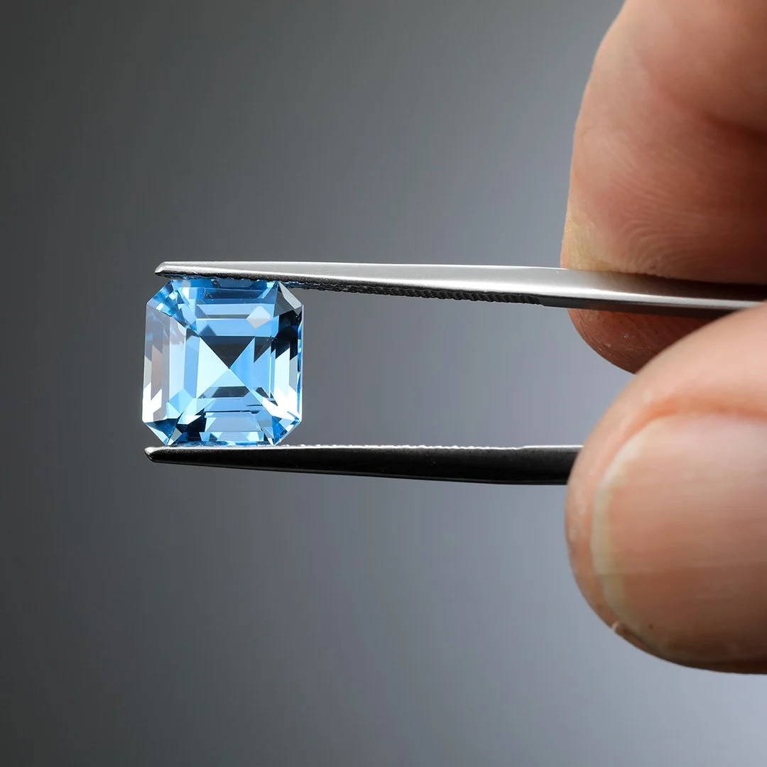 Madagascan Aquamarine - Square Step Cut - 3.11ct