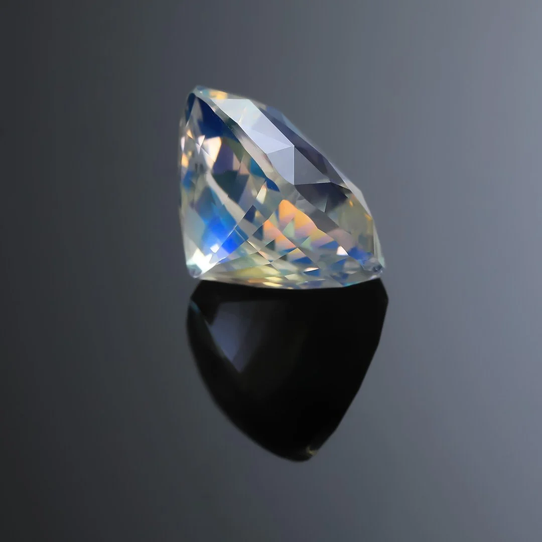 Madagascan Rainbow Moonstone - Cushion - 4.44ct