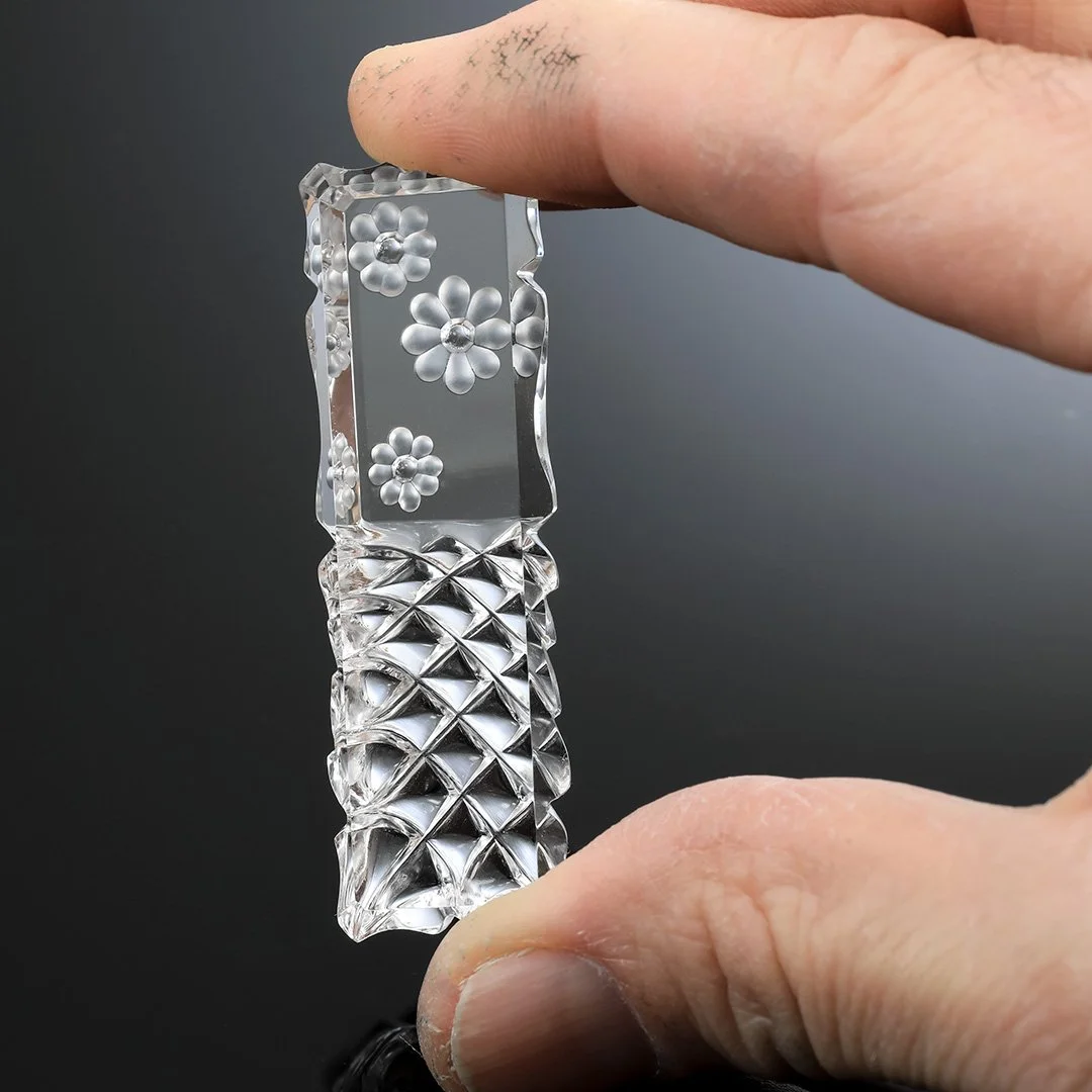 Rock Crystal - Chrysanthemum Dragon - 117.45ct