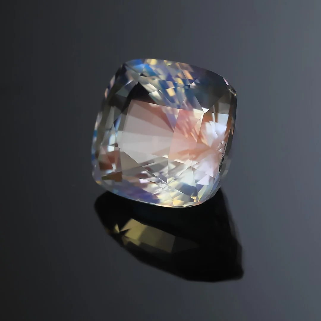 Madagascan Rainbow Moonstone - Cushion - 4.44ct