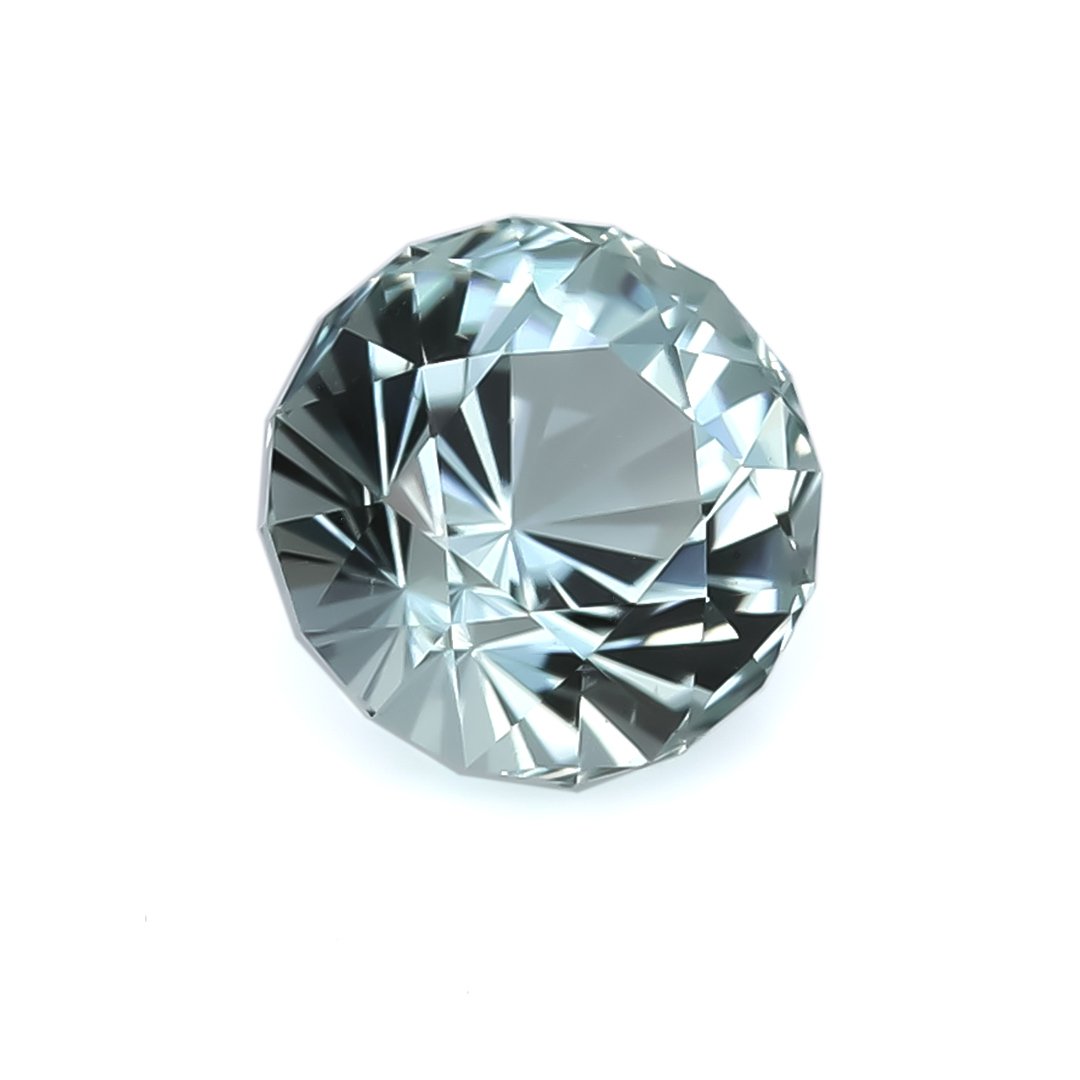 Bespoke Gems - Blue Green Tourmaline - Antique Round - 1.32ct by Doug Menadue