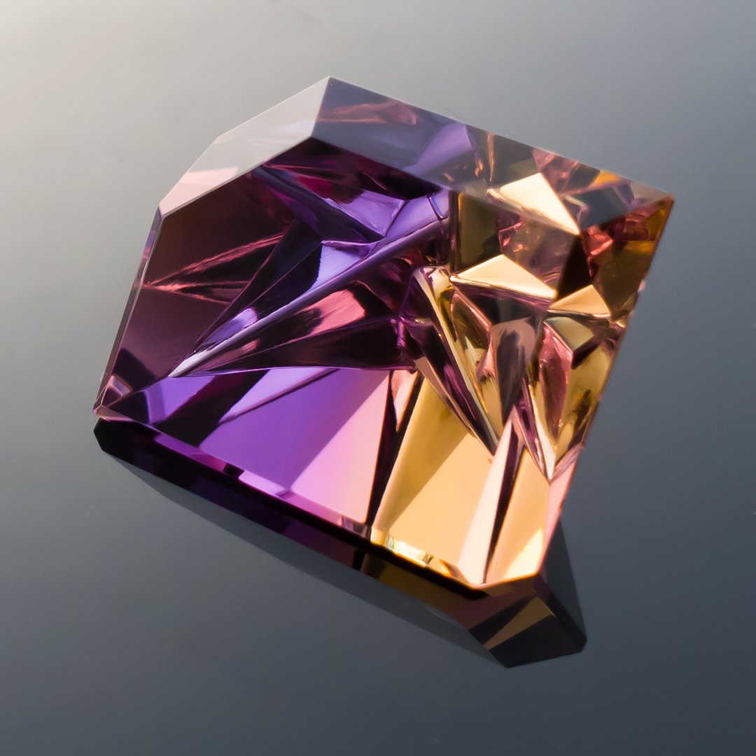 Bespoke Gems - Ametrine - Innerscape Spark - 31.39ct by Doug Menadue