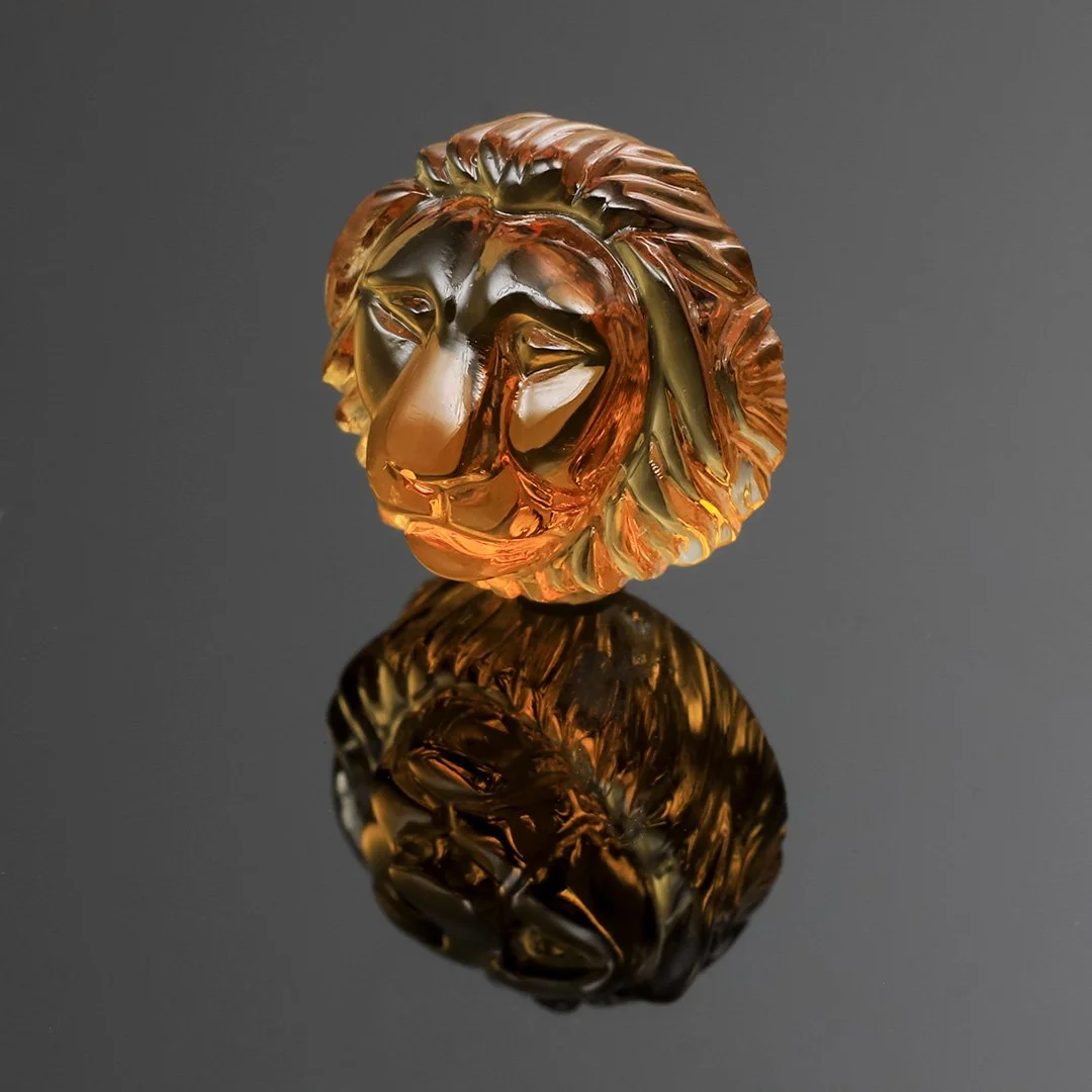 Madeira Citrine - Lion - 5.44ct