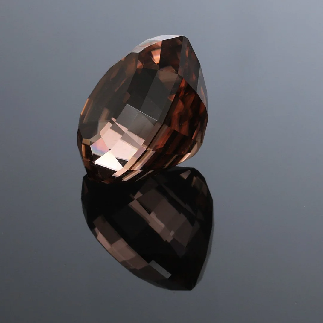 Australian Mud Tank Zircon - Oval Pear - 12.66ct