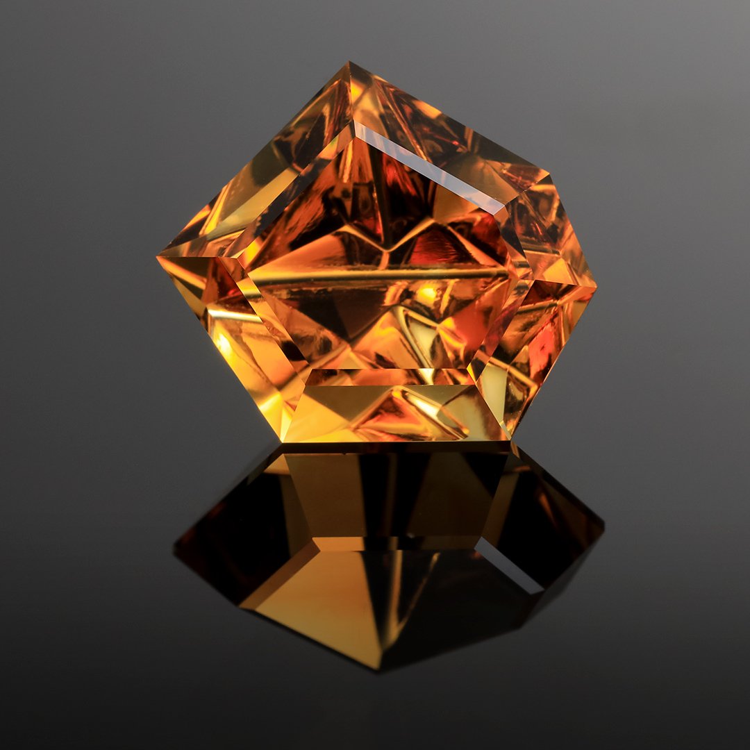 Citrine - Innerscape - 14.45ct by Doug Menadue, Sydney