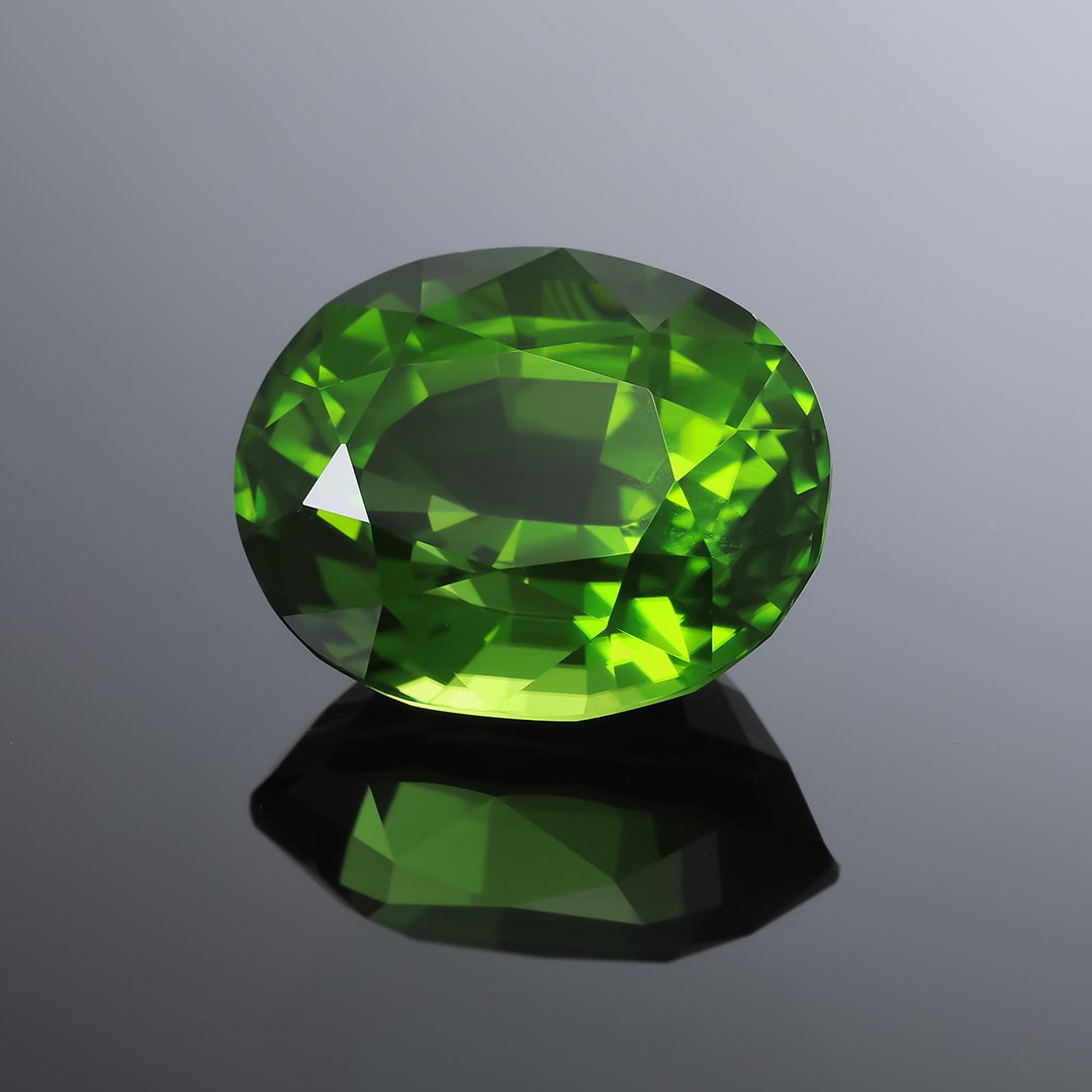 Burmese Peridot - Oval - 20.69ct