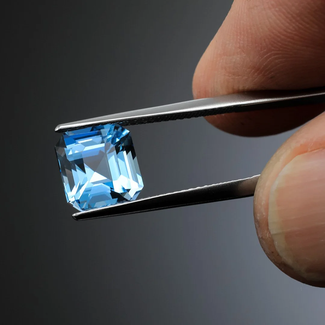 Madagascan Aquamarine - Square Step Cut - 3.11ct