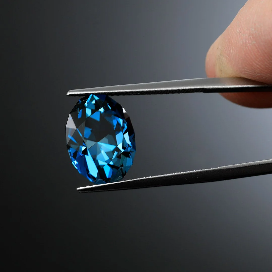 Brazilian London Blue Topaz - Supernova Oval - 7.47ct