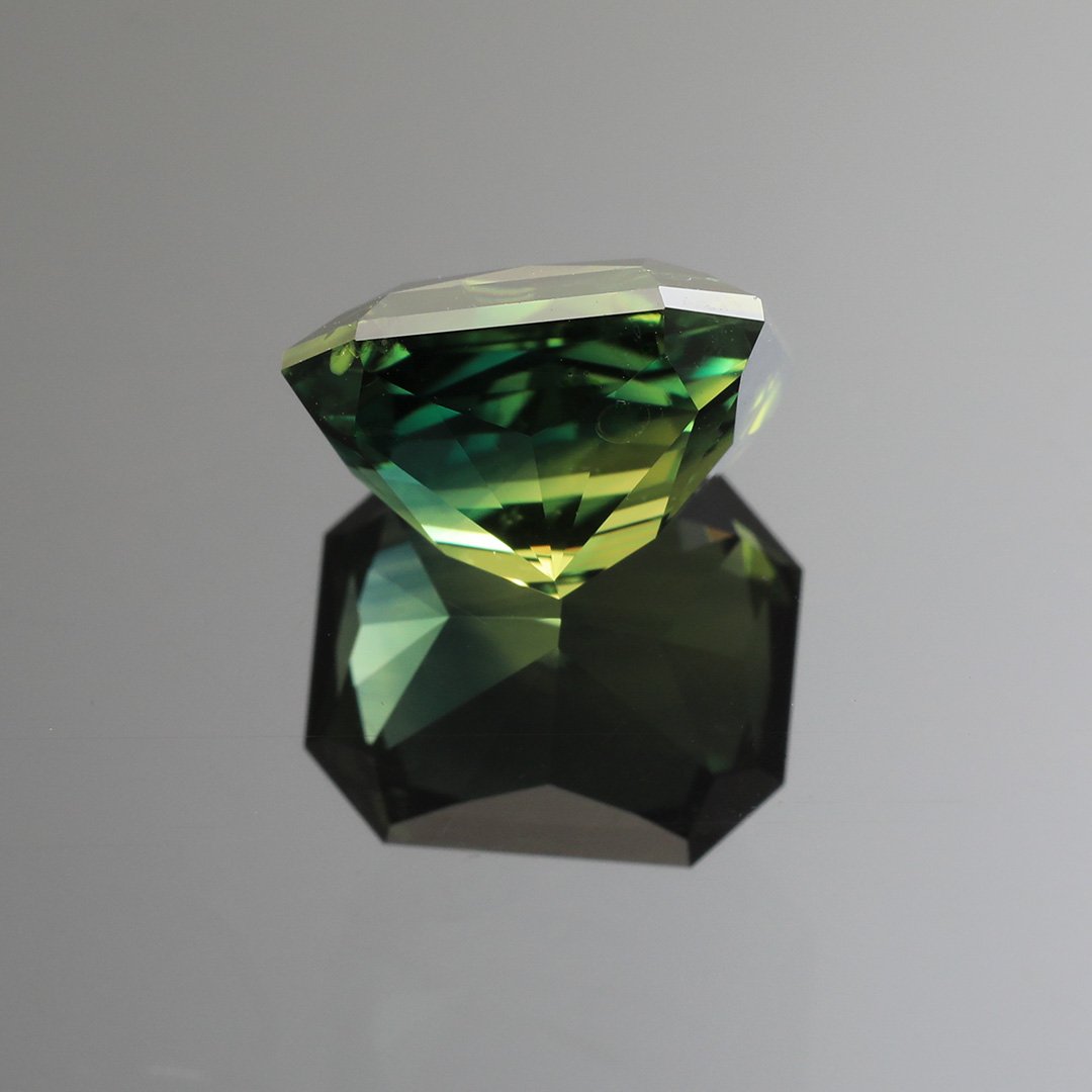 Australian Parti Sapphire - Rectangle Radiant - 4.38ct