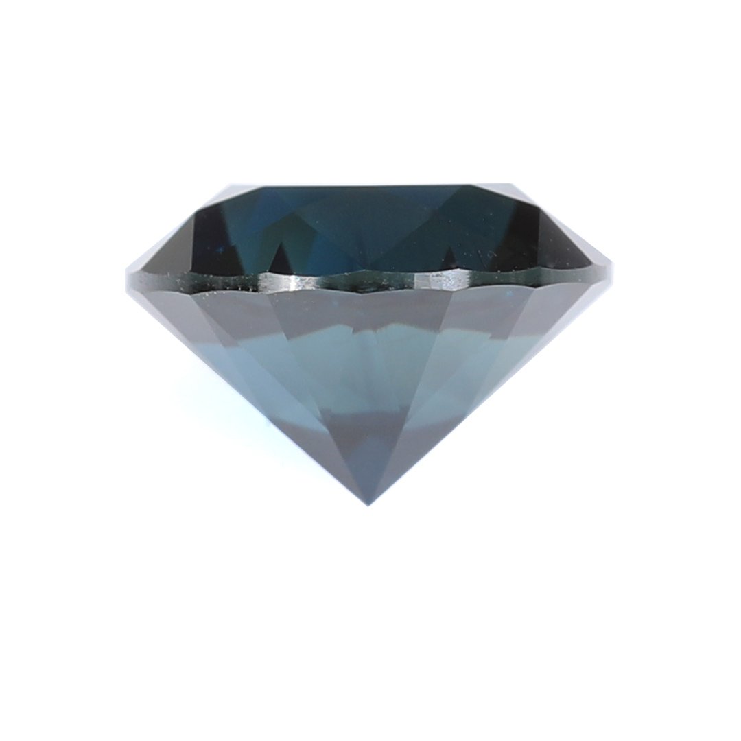 Bespoke Gems - Australian Blue Sapphire - Round Brilliant - 2.18ct