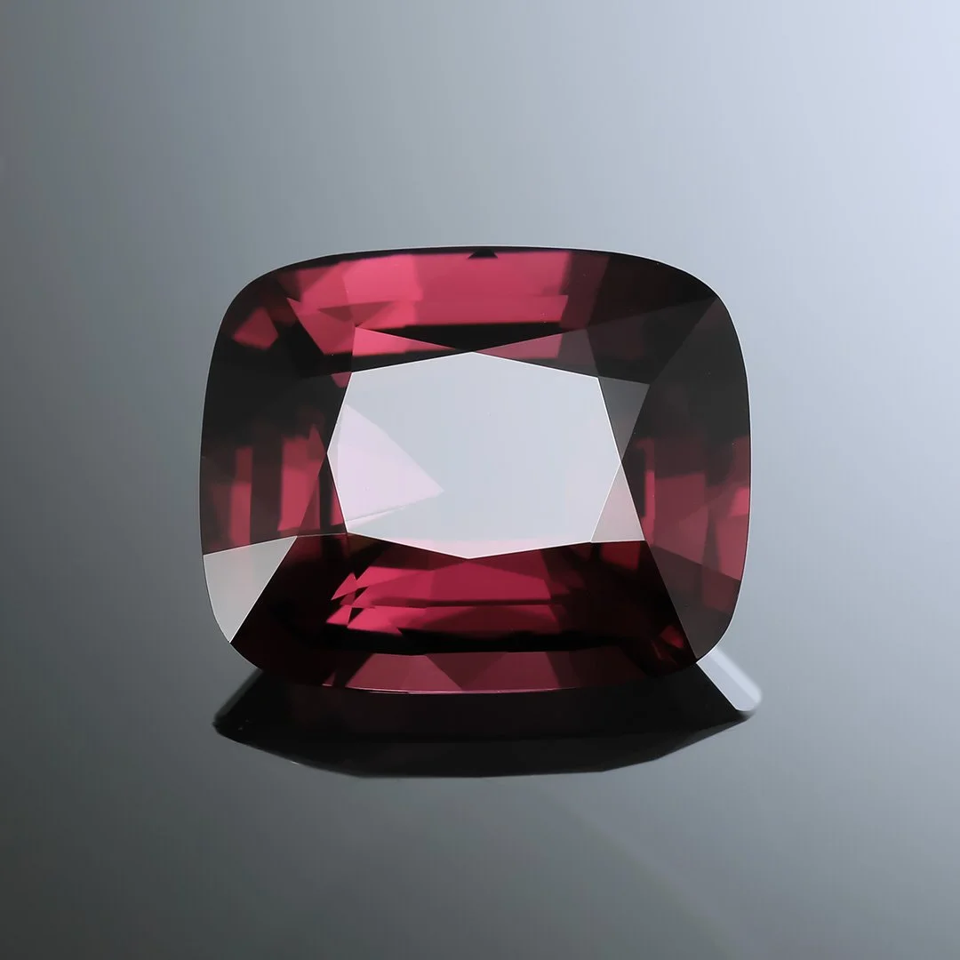 Burmese Purple Spinel - Rectangle Cushion - 10.34ct